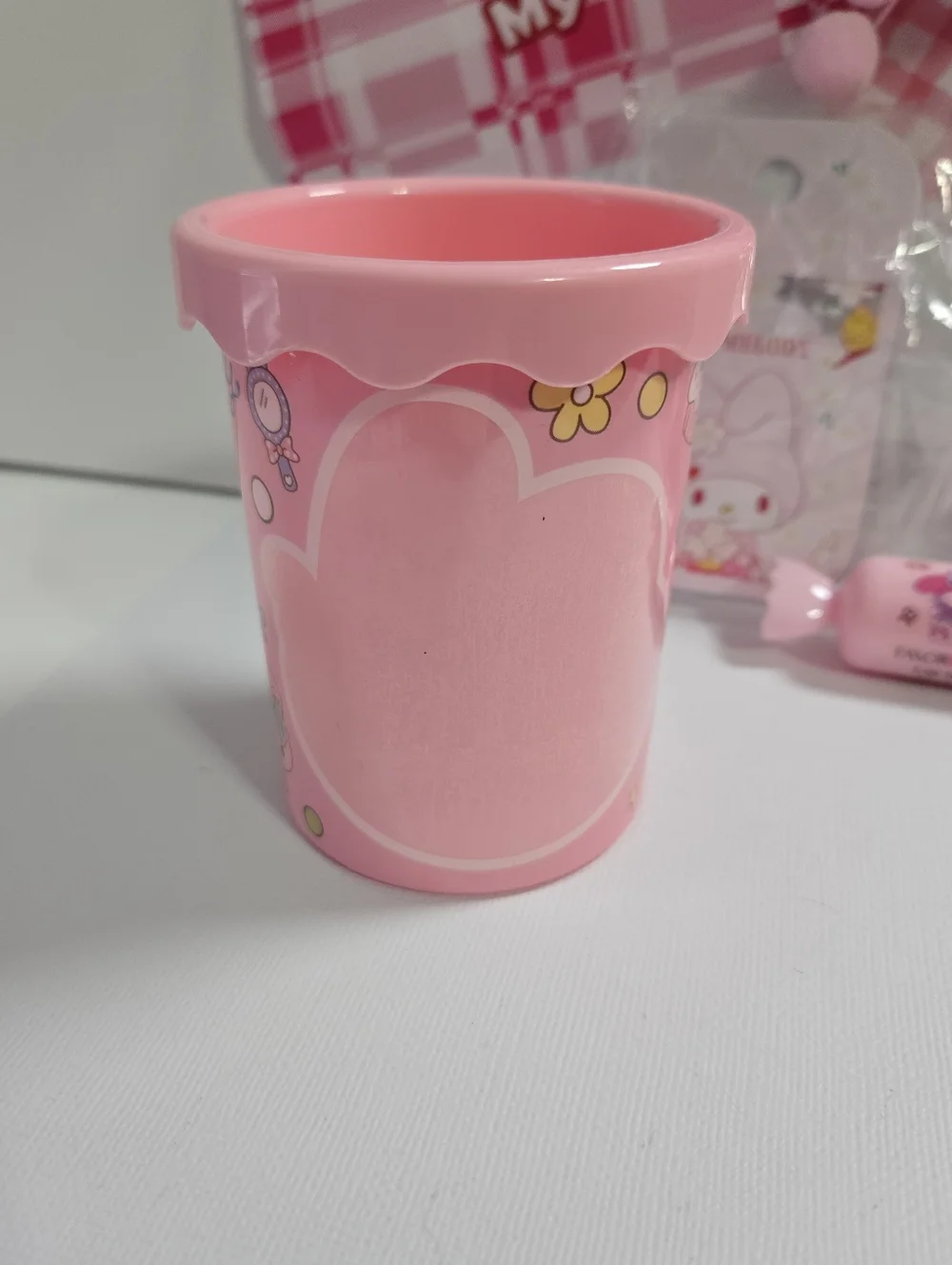 My Melody Pink Bundle, Bag Charms, Pens, Lip Balm 11 Piece Set NWT